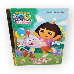 A Little Golden Book Nickelodeon Dora the Explorer "Dora's Birthday Surprise!"